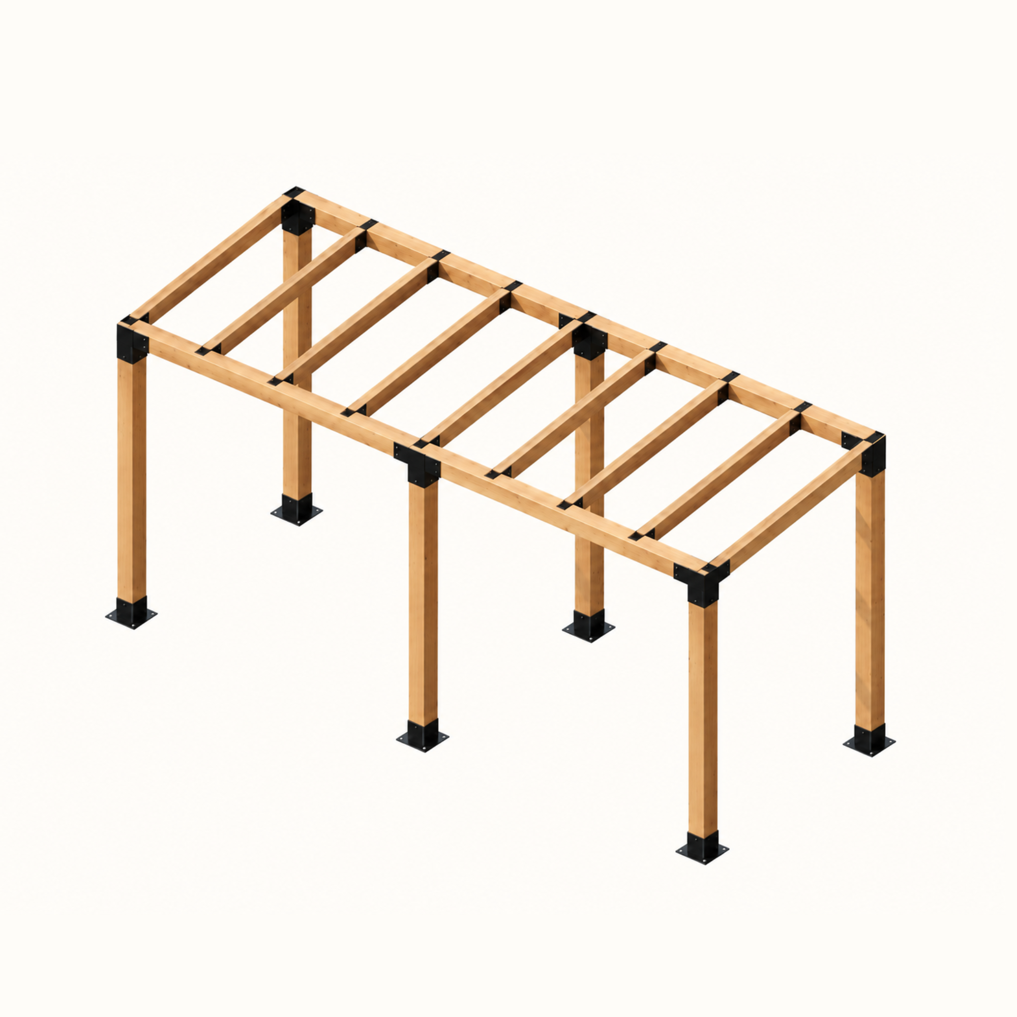 Pergola típusú tetőszerkezet